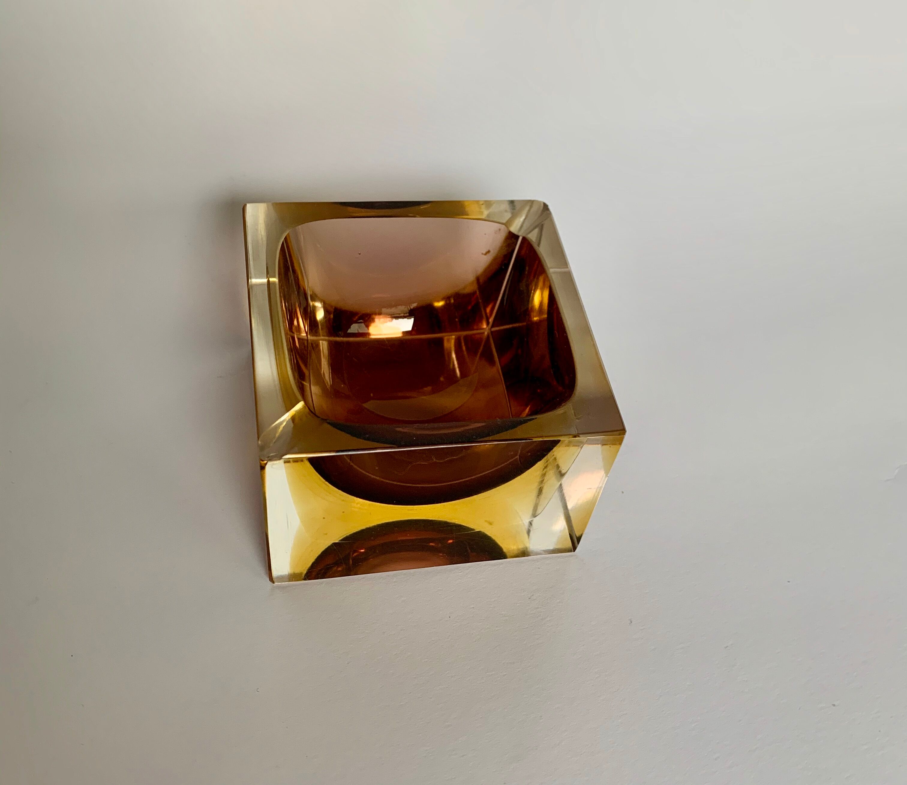 Ashtray by F. Poli for Murano, Italy, 1960s