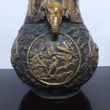 Chinese archaistic bronze vase, 19th century