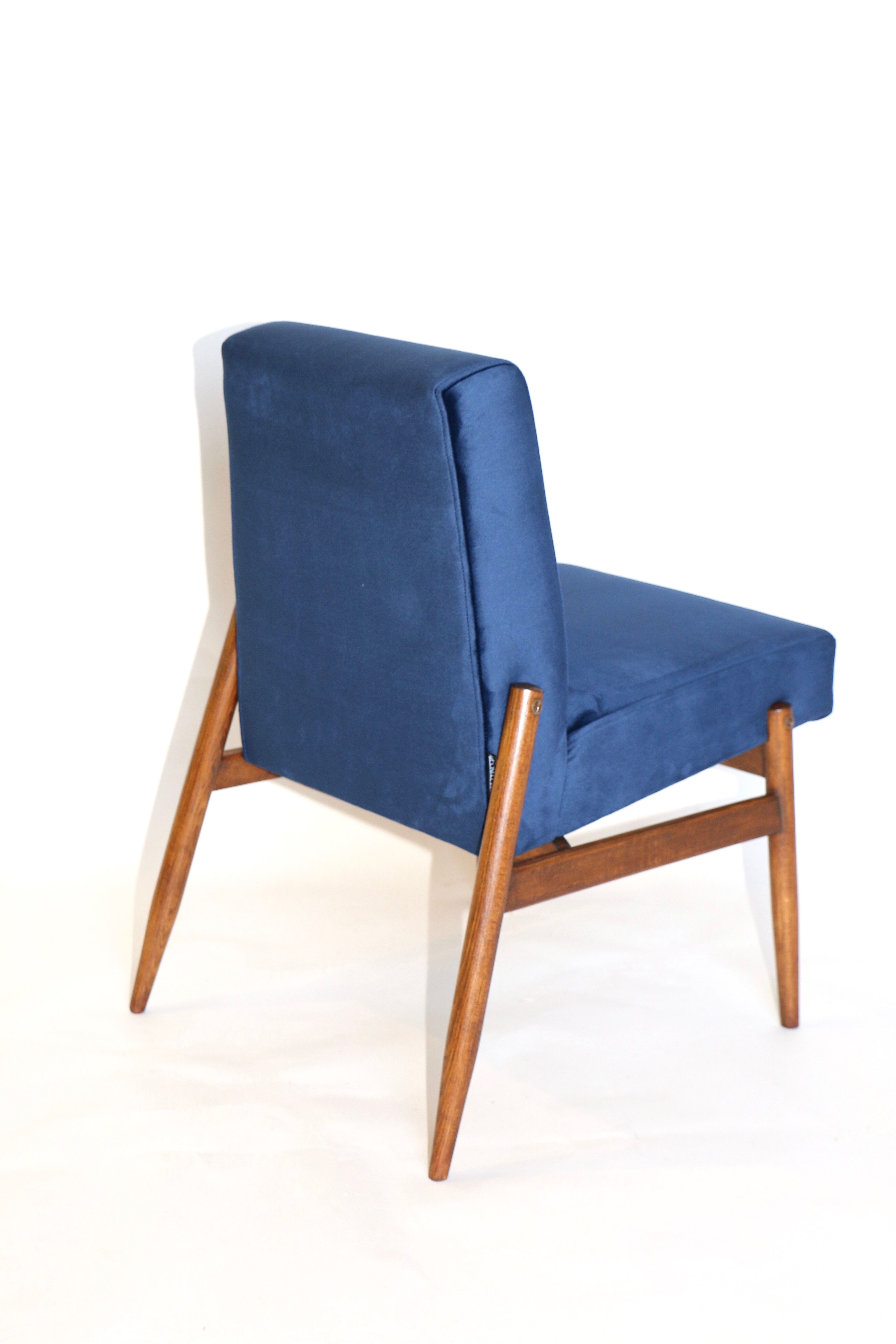 Ensemble de fauteuils en velours bleu