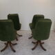 Vintage top back chairs