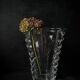 Large crystal vase