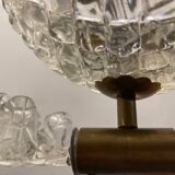 Barovier Murano Glass Pendant Light, Italy, 1940s