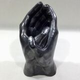 Vase with intertwined hands