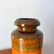 grand vase en céramique West Germany