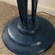 Vintage floor lamp 5 lamps in opaline and blue metal