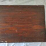 Wooden cabinet with one door
