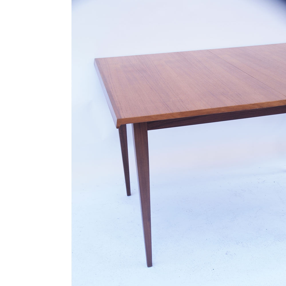 Vintage Scandinavian table a butterfly extension