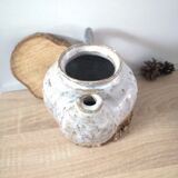 Cafetière en grès bleuté