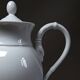 "Eagle" teapot, very fine white porcelain from Limoges by Raynaud, 1970s