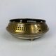Brass bowl Secession by Jutta Sika and Kolo Moser