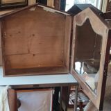 Old wall display case