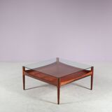 Elegant 1950s wooden coffee table from Denmark