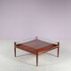 Elegant 1950s wooden coffee table from Denmark