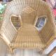 Pair of wicker armchairs