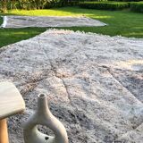 Vintage wool carpet unique piece 320x220