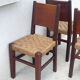 4 modernist chairs from the 1950s.