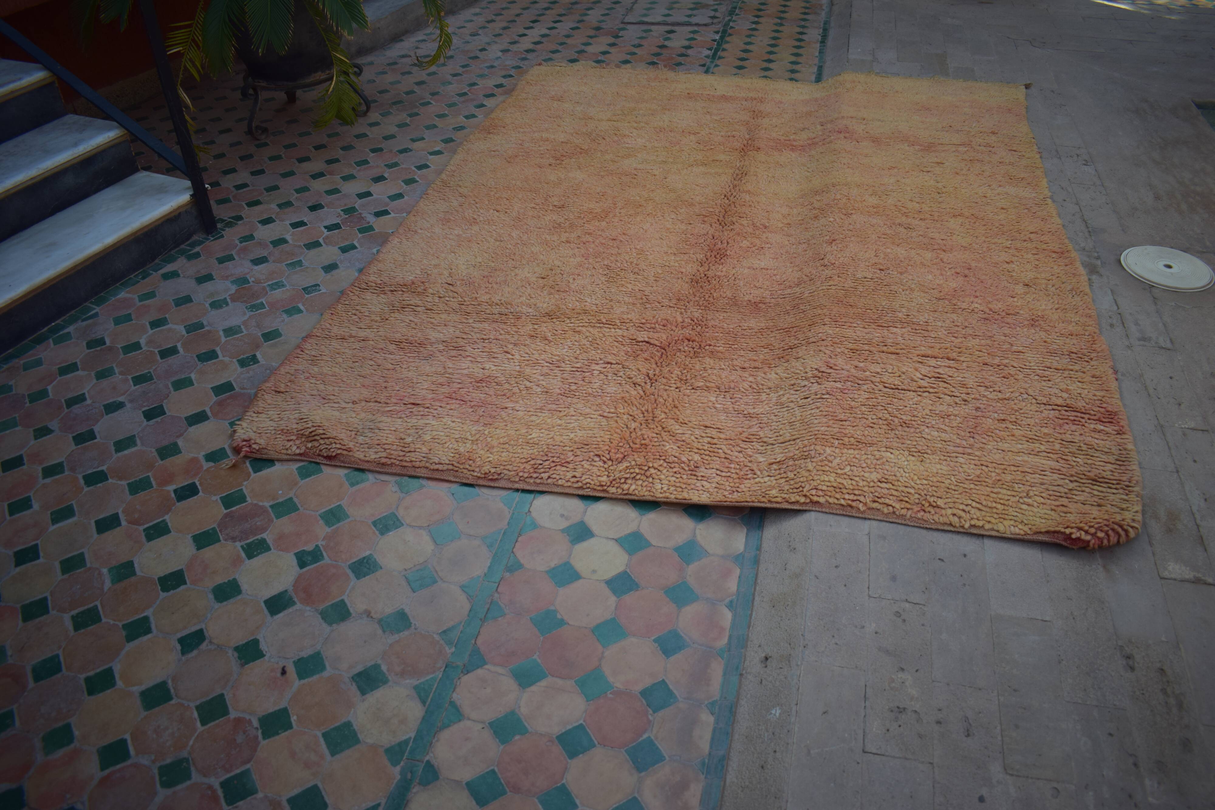 Moroccan Berber rug vintage atlas, 246x193 cm