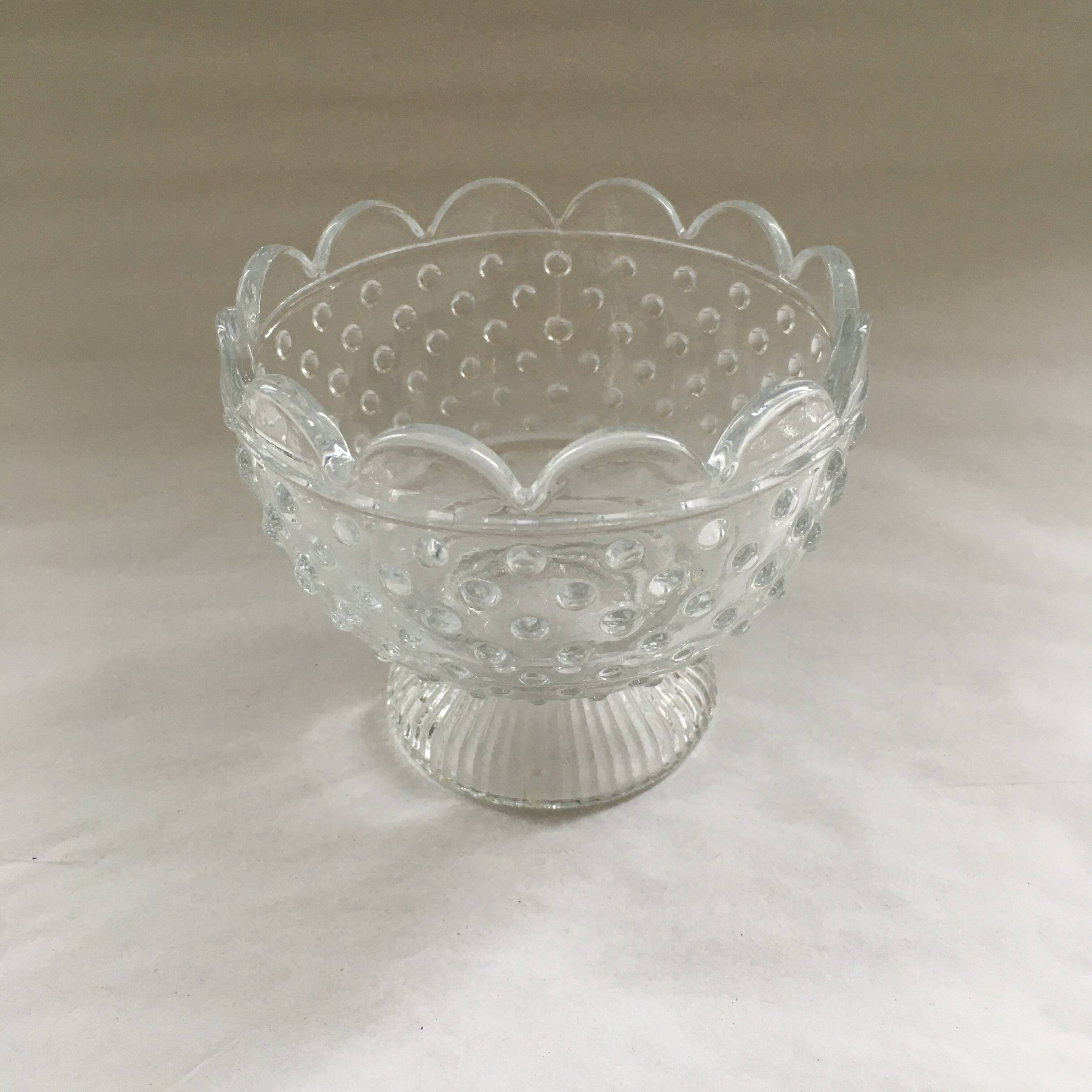 Coupelle à picots en verre