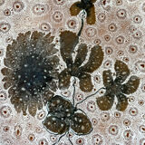 Set of 5 MBFA Pornic 70's dessert plates