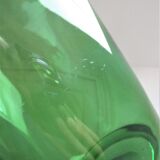 Empoli blown glass pitcher from the 60s
