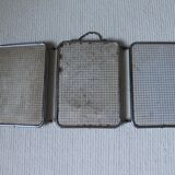 Barber vintage triptych mirror 48x21cm