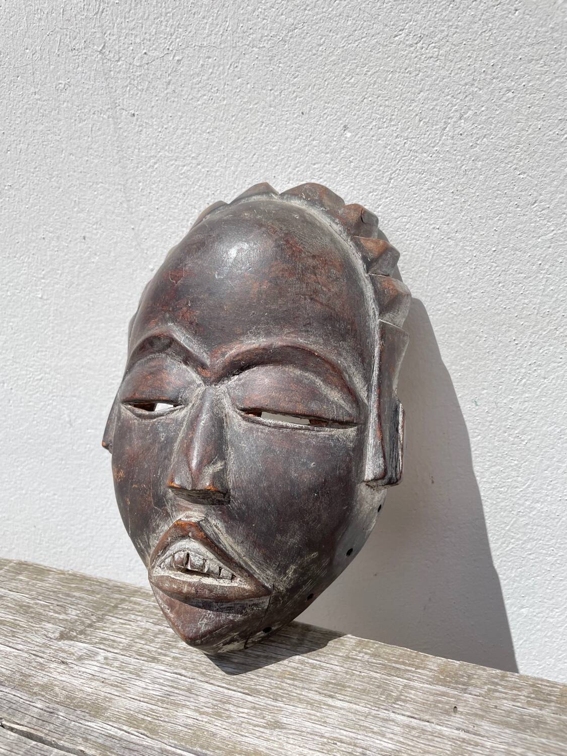 Minimalist African mask