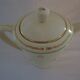 Antique pouring coffee pot in Gien earthenware, Valence model, A040