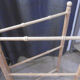 Old towel rack in natural wood XXeme