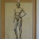 Charcoal drawing academician circa 1900