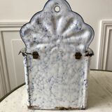 enamelled salt jar to be fixed early twentieth century