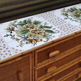 Rattan sideboard, year 70