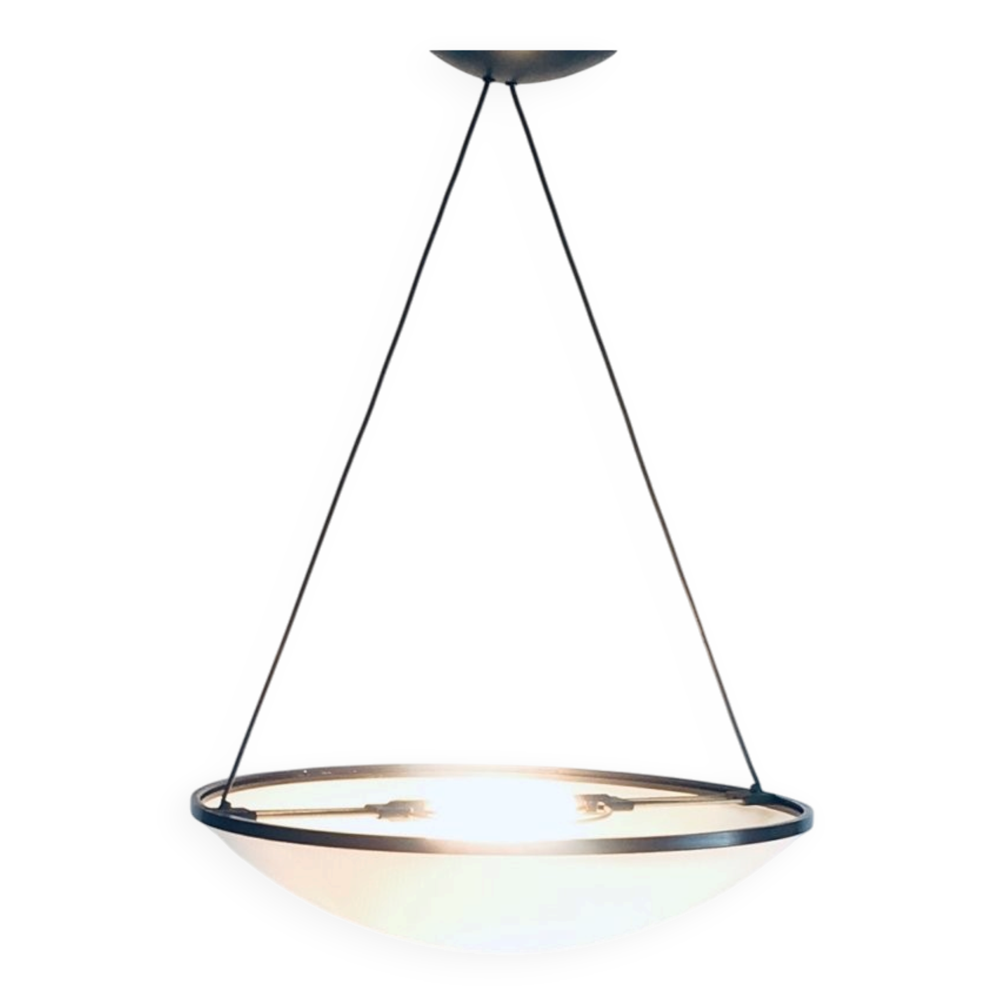 Trama Pendant Lamp by Luciano Ballestrini & Paolo Longhi for Luceplan, Italy, 1980s