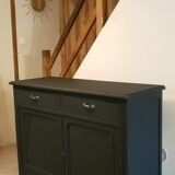 Black art deco buffet