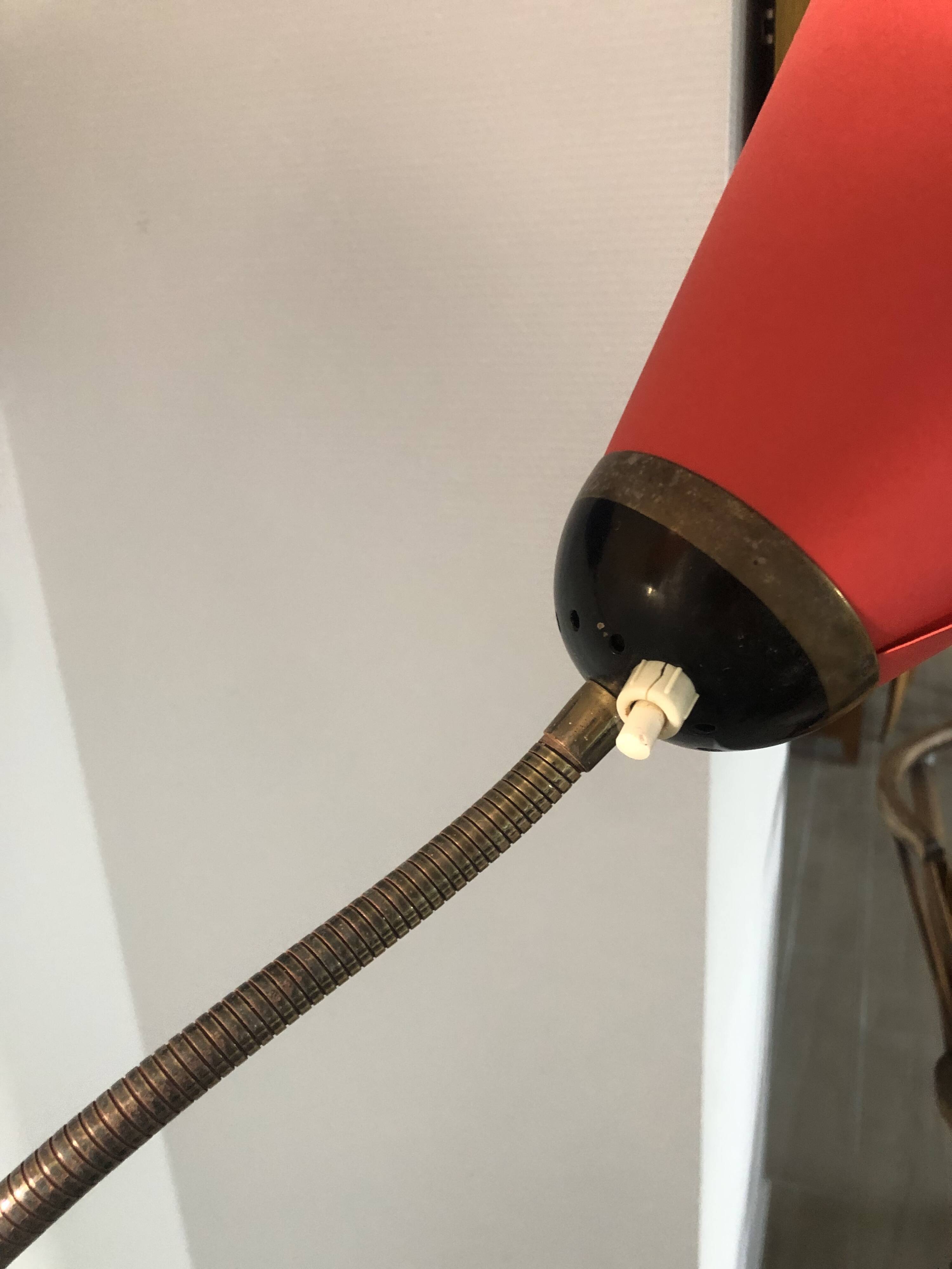 vintage 1960s floor lamp