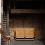 Henning Kjærnulf, enfilade in oak, mid-century Danish, Nyrup Møbelfabrik, 1960s.