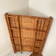 70's foldable bamboo shelf