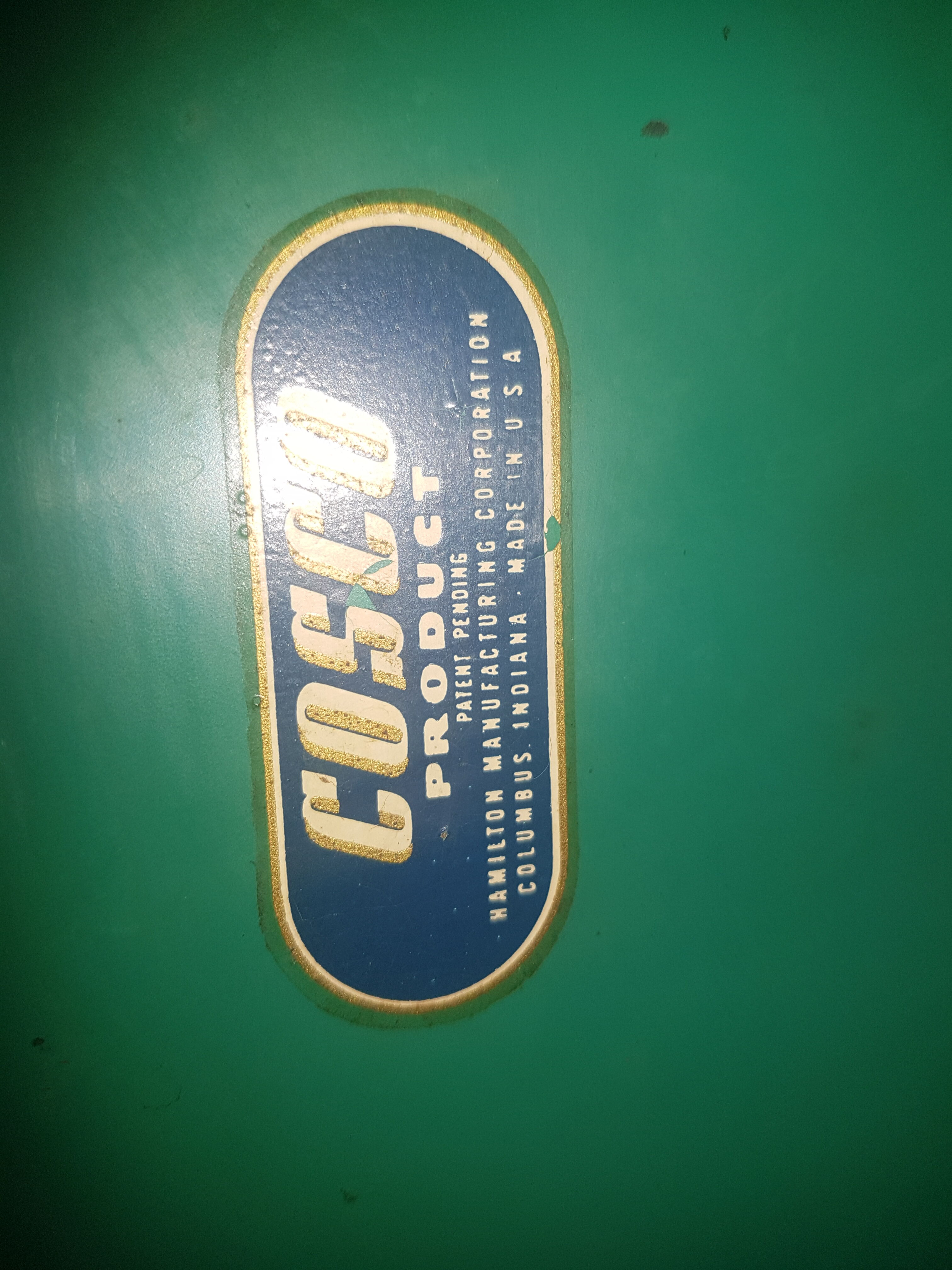 Chaise escabeau Cosco vintage