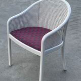 Vintage cane armchair 80