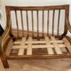 2-seater rattan bench