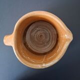 Ceramic pitcher by Fabien Comte, signed.