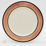 6 dessert plates Nidervillier, model Fanny.