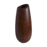 Vase en teck