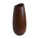 Teak vase