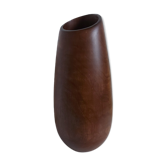 Vase en teck