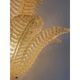 Gold “Graniglia” Leaf Murano Glass Wall Sconces in Venetian Style - a Pair