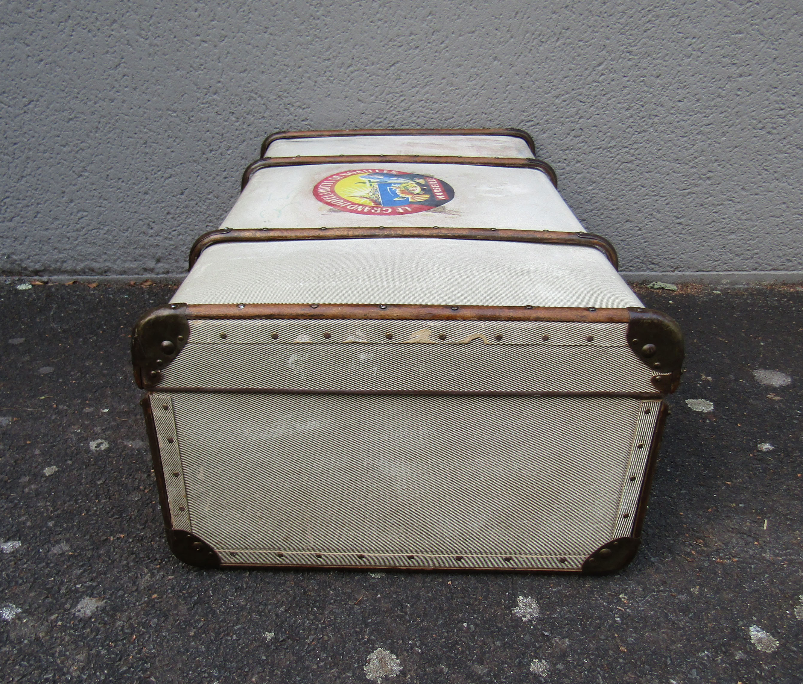 Old XXL suitcase