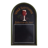 Wine and Spirits Counter Panel