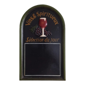 Wine and Spirits Counter Panel