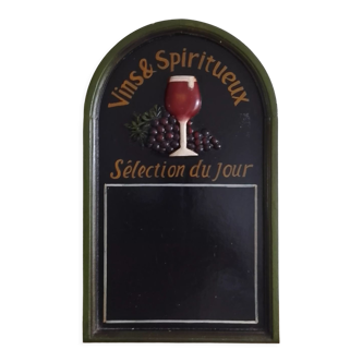 Wine and Spirits Counter Panel