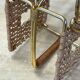 Wicker bottle holder 1970